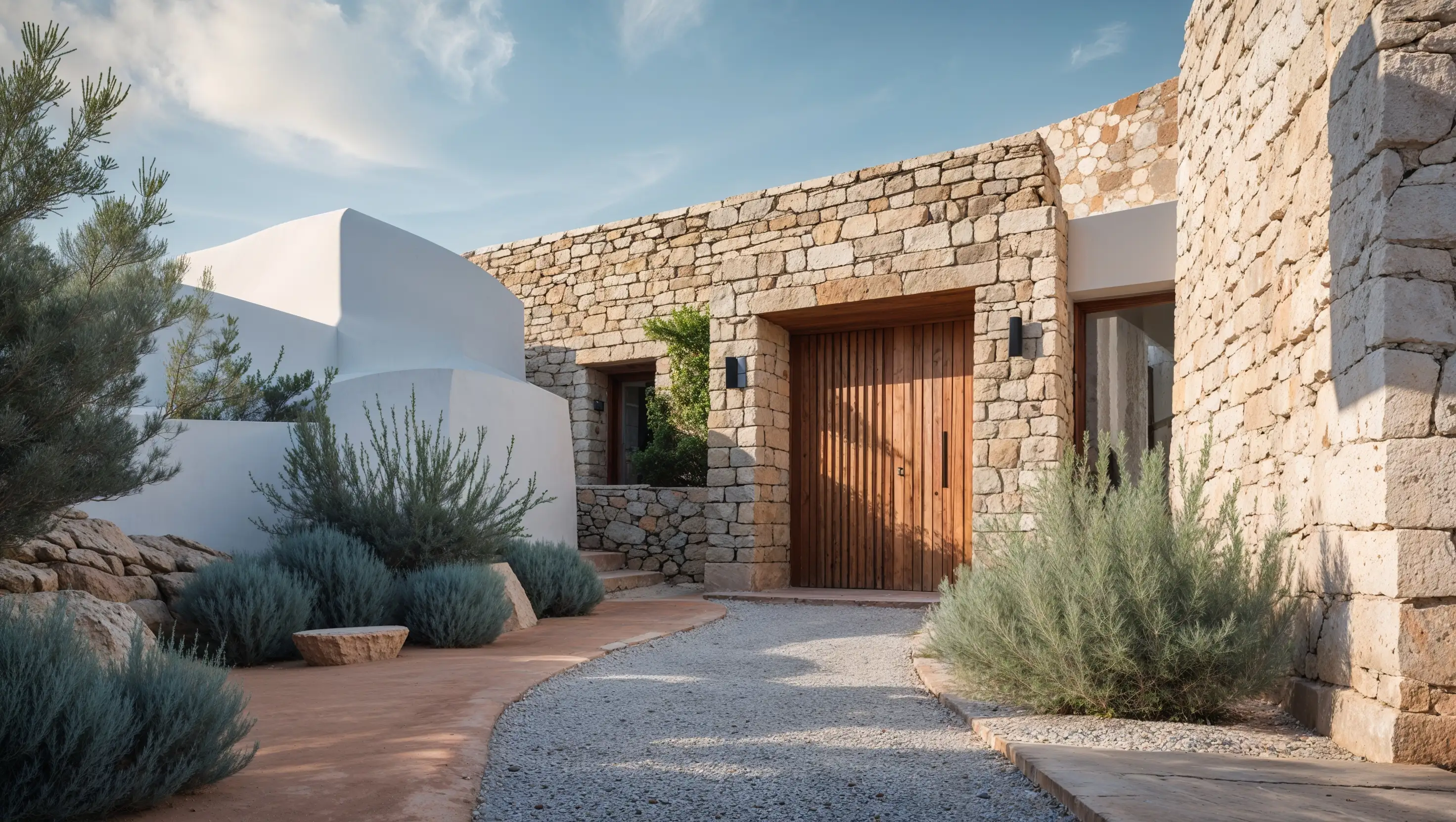 Construcción sostenible y eficiencia energética en Ibiza con materiales nobles