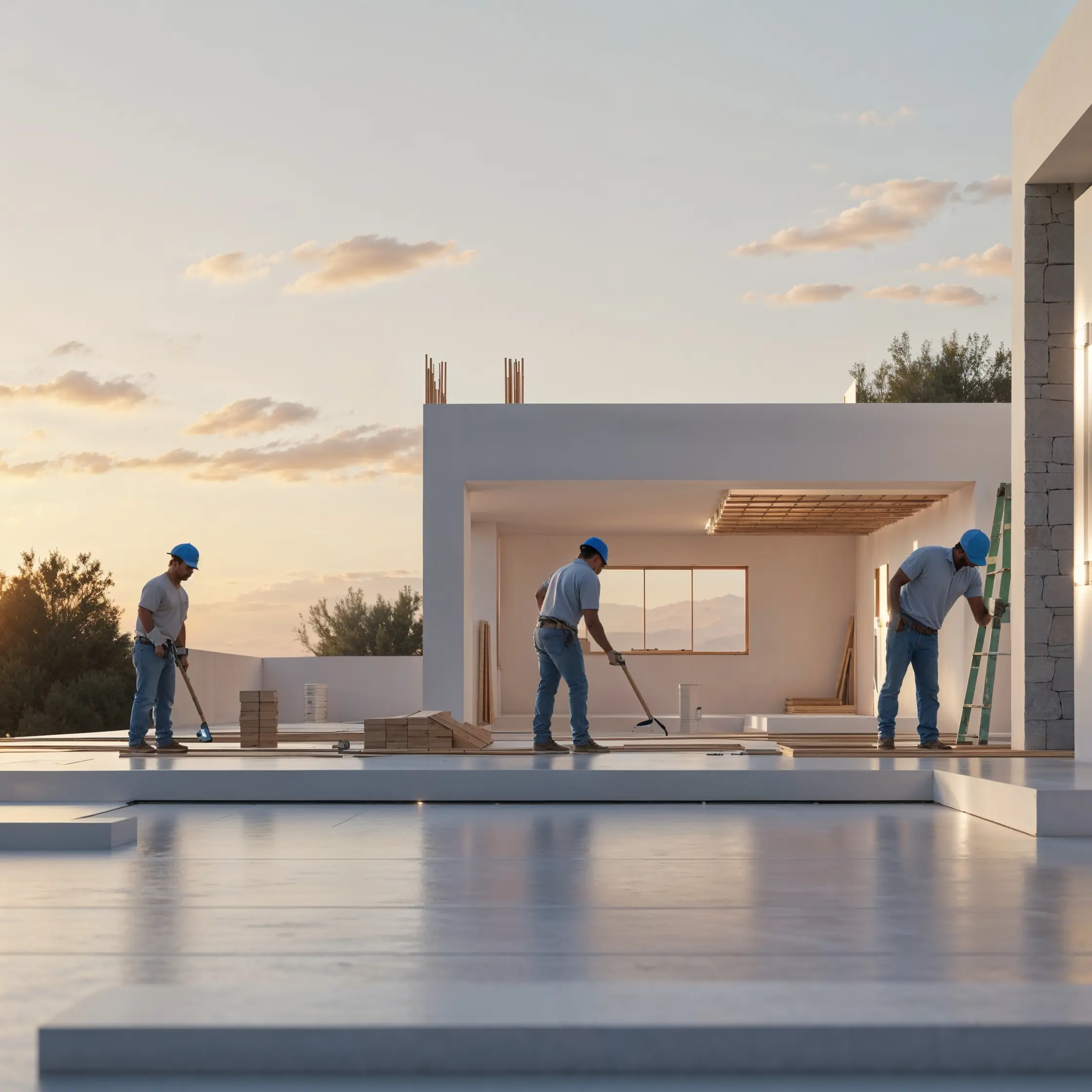 Proyecto de obra nueva en Ibiza con arquitectura contemporánea