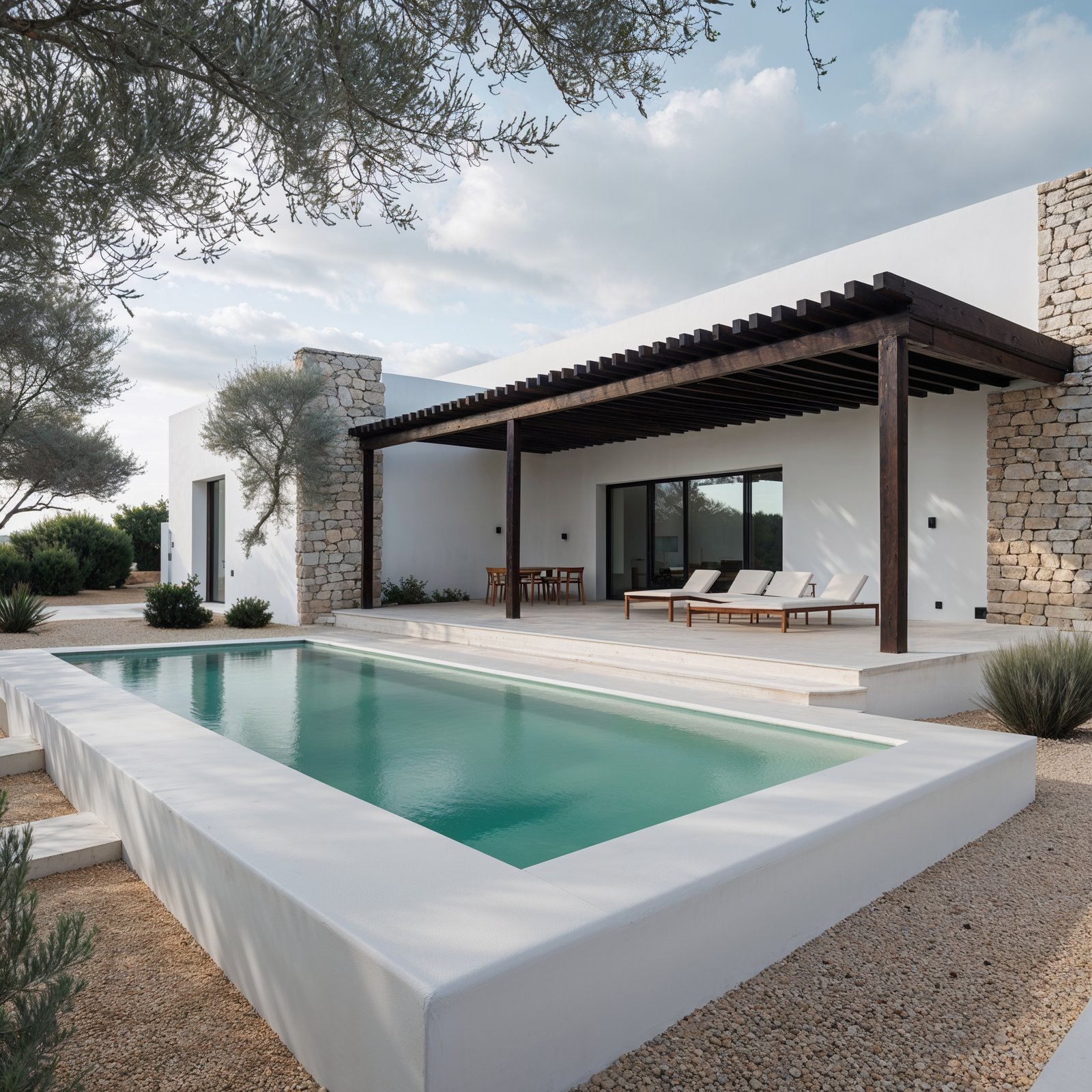 Villa Cala Jondal con diseño ibicenco de lujo