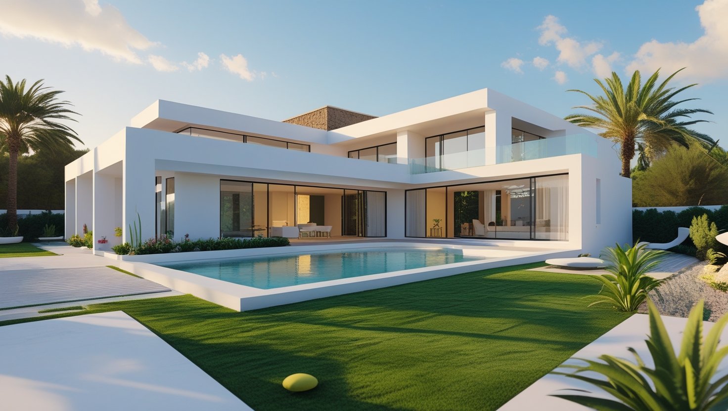 Vivienda moderna finalizada en Ibiza con acabados de alta calidad